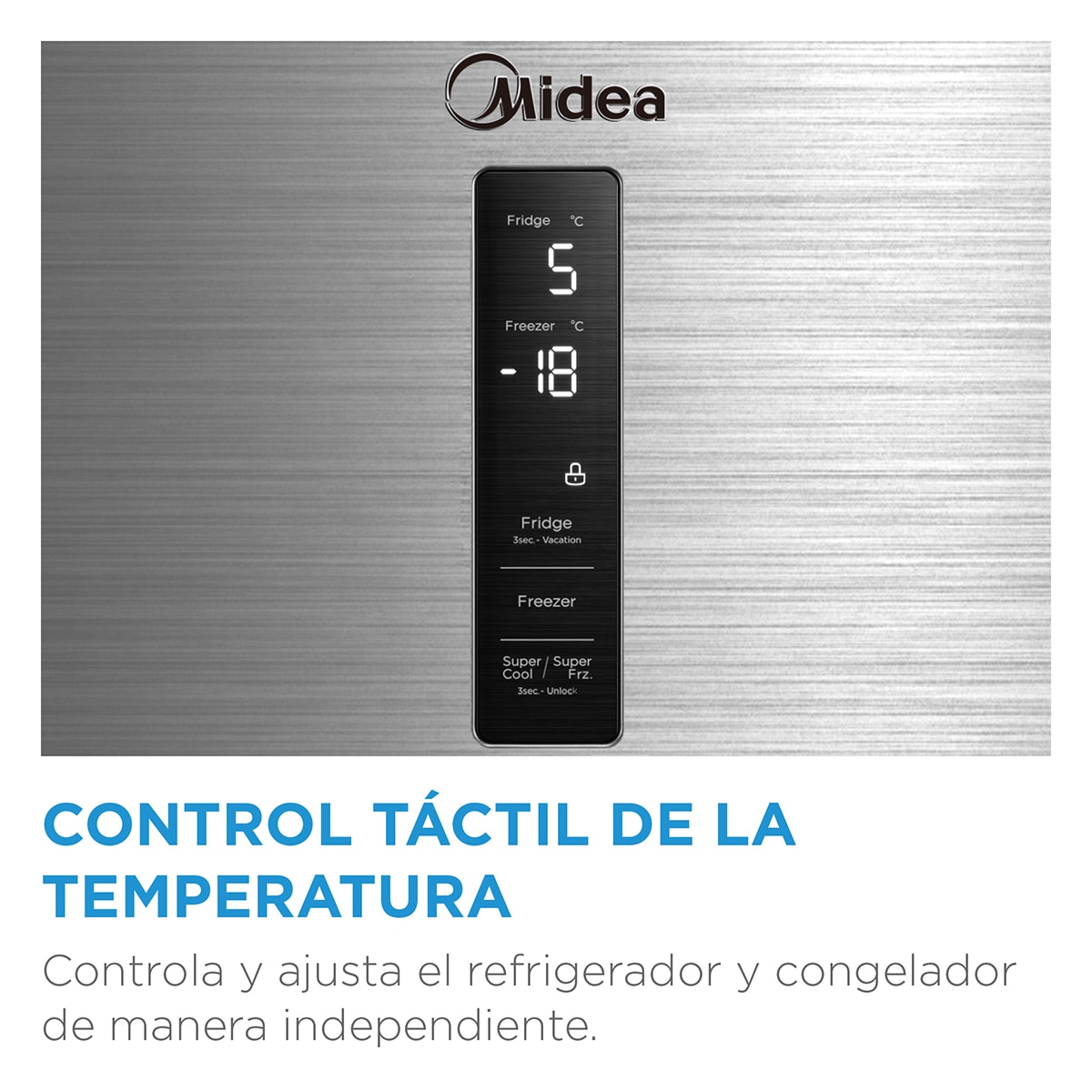 Thumbnail 4 de Midea Frigorífico Combi Total No Frost MDRB593FGE46 ❄️
