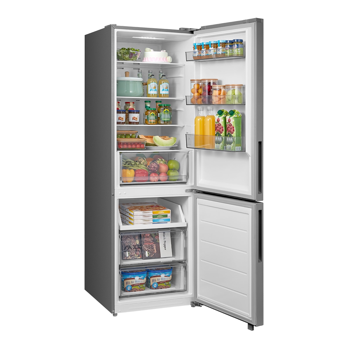Frigorífico Combi Midea Space Master 401L No frost - MDRB548MME46 Inox-4
