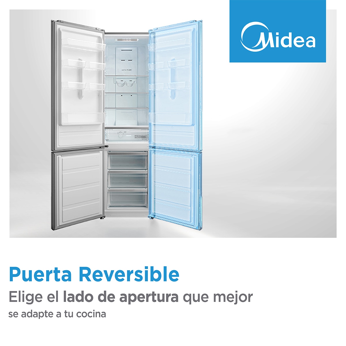 Frigorífico Combi Midea Space Master 401L No frost - MDRB548MME46 Inox-13