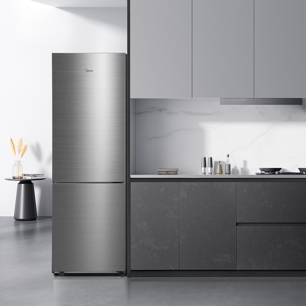 Frigorífico Combi Midea Space Master 401L No frost - MDRB548MME46 Inox-14