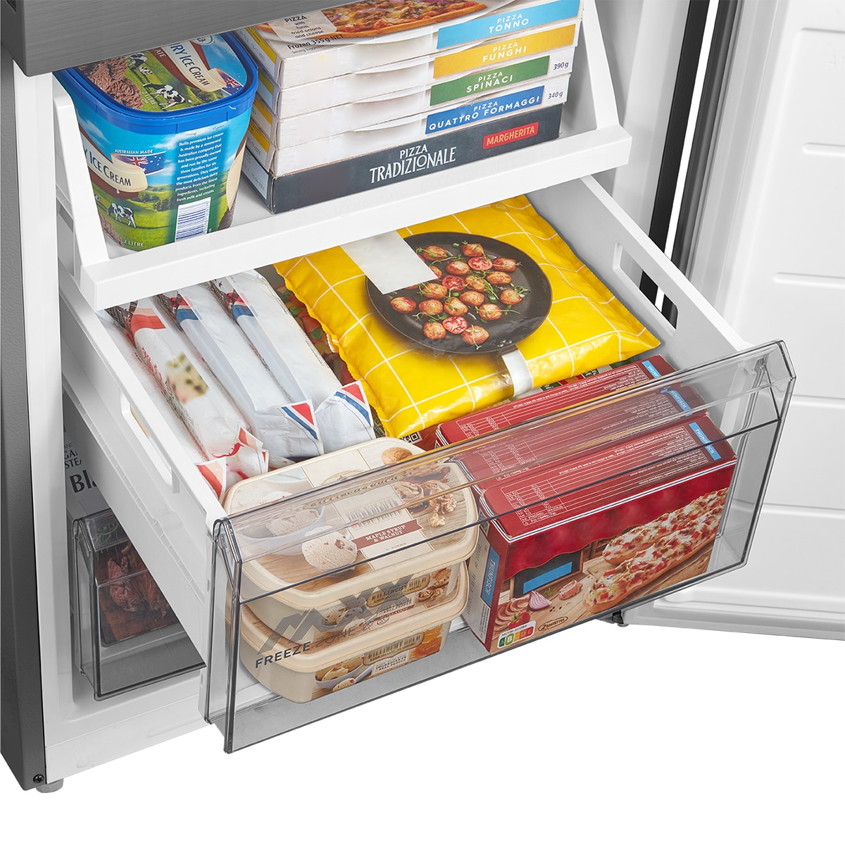 Frigorífico Combinado Midea MDRB600MME46 No Frost, Space Master, e de 201 cm - Inox Inox-20