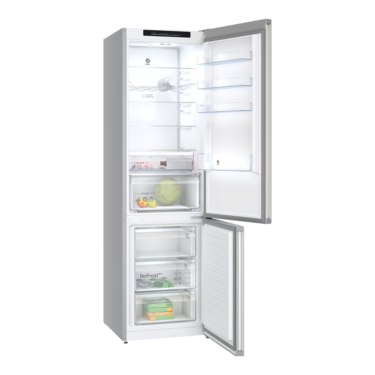 Frigorífico Combi Balay, NoFrost - 3KFA865XI Acero antihuellas-3