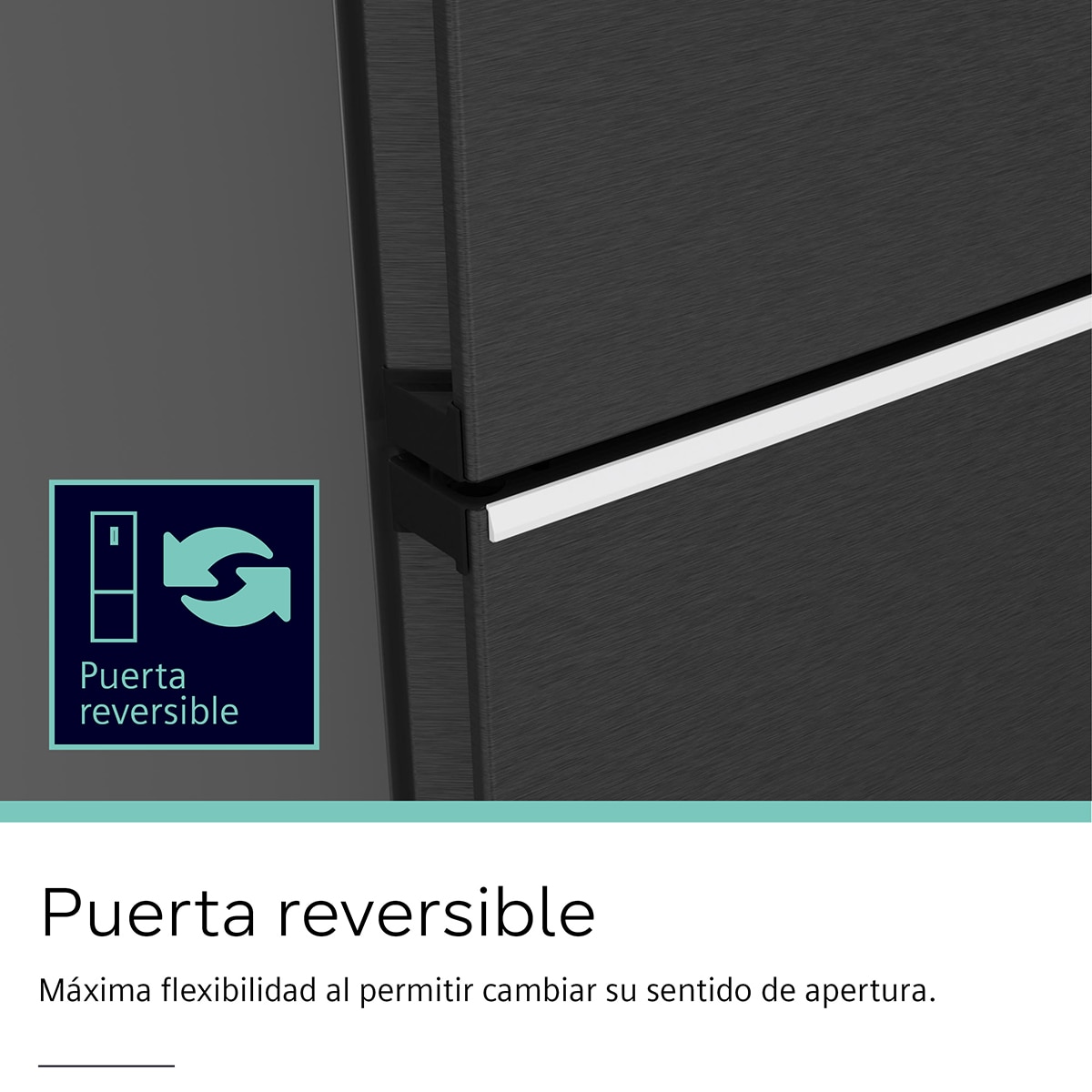 Frigorífico Combi Siemens, 203 x 70 cm - KG49N4XAF Acero negro-10