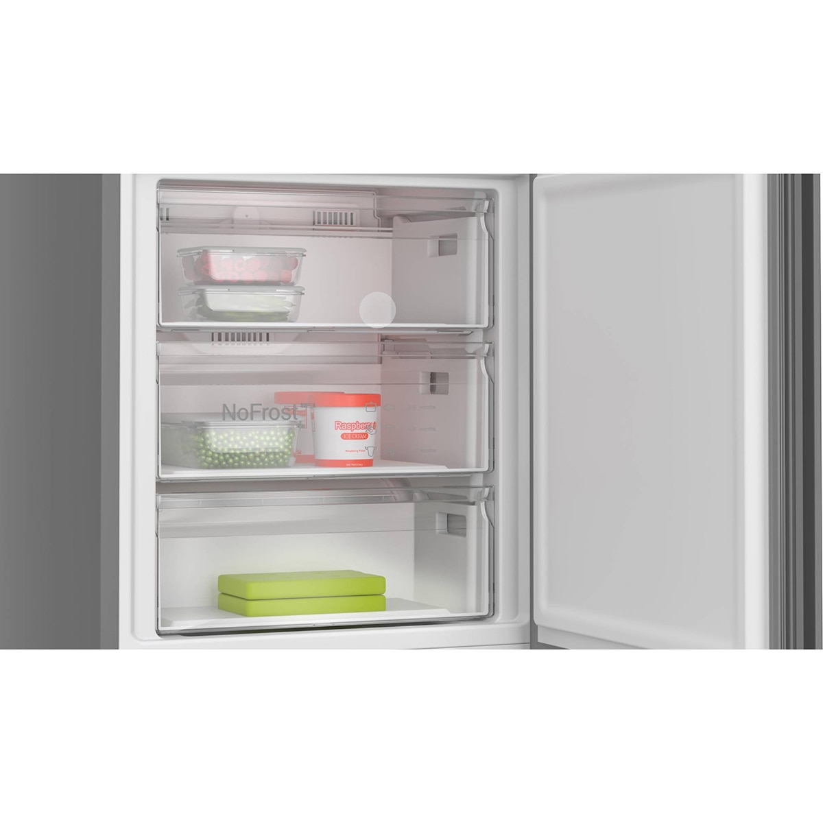 Frigorífico Combi Bosch, Total No Frost, 203 x 70cm - KGN49OCAF Acero antracita-8