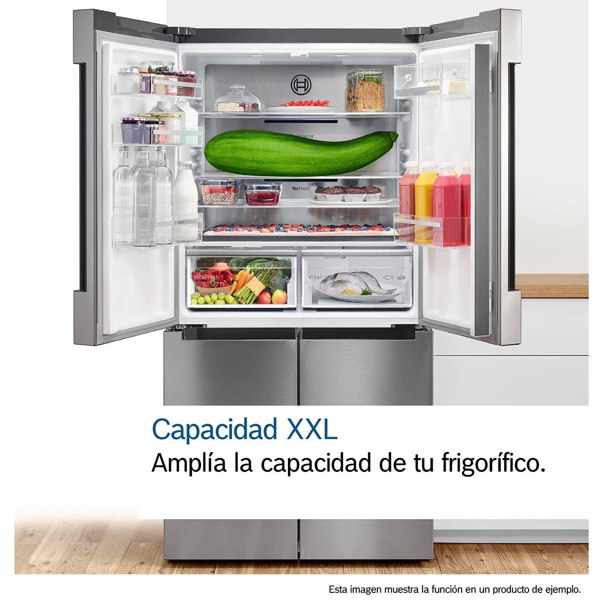 Frigorífico Combi Bosch, Total No Frost, 203 x 70cm - KGN49OCAF Acero antracita-12