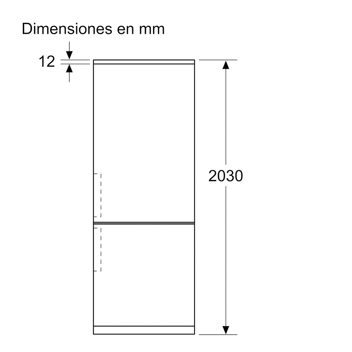Frigorífico Combi Bosch, Total No Frost, 203 x 60cm - KGN392I1F Acero antihuellas-2