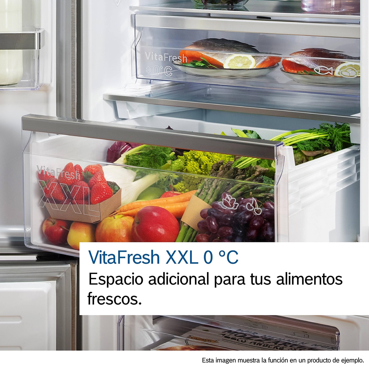 Frigorífico Combi Bosch, Total No Frost, 203 x 60cm - KGN392LAG Acero antihuellas-12
