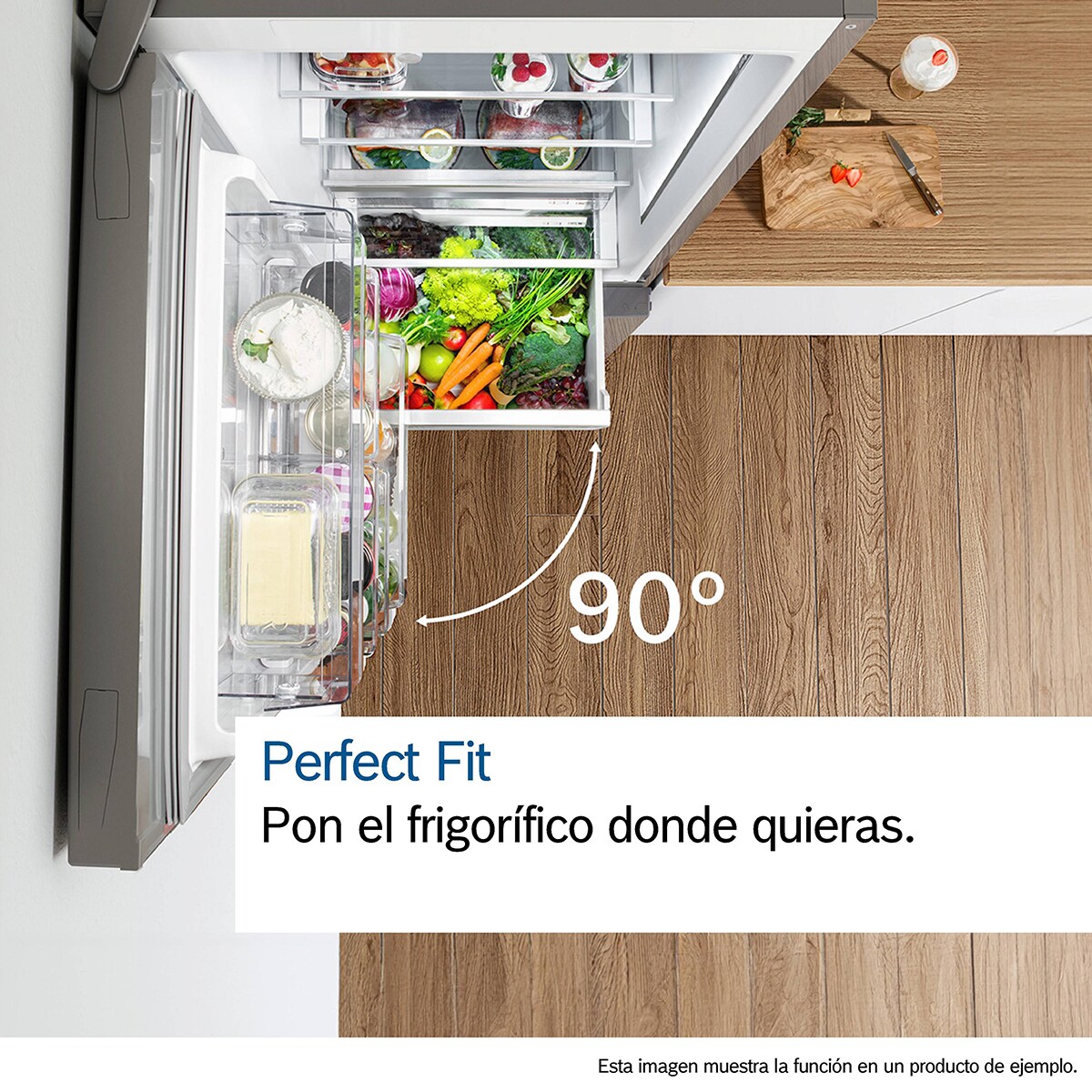 Frigorífico Combinado Bosch Serie 4 KGN392LAG Total No Frost, de 203 cm - Look Inox Aço Antimarcas-13