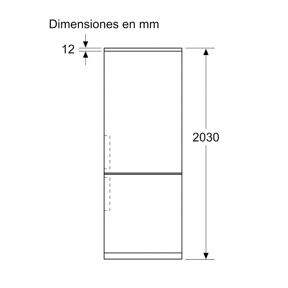 Frigorífico Combi Bosch, Total No Frost, 203 x 60cm - KGN392XCF Acero negro-2