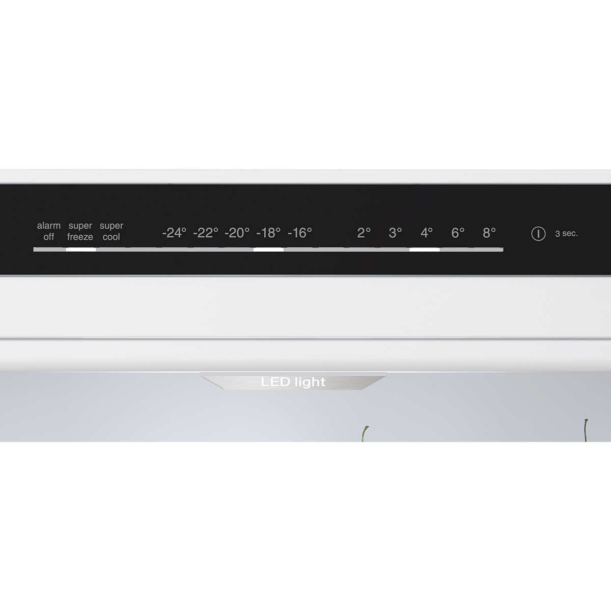 Frigorífico Combi Bosch, Total No Frost, 203 x 60cm - KGN392XCF Acero negro-7