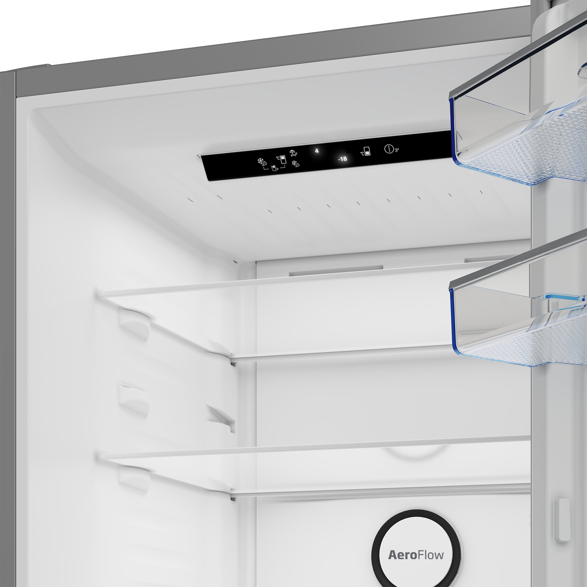 Frigorífico Combi Beko Neo Frost, Compresor ProSmart Inverter - B5RCNE416HXB Inox-6