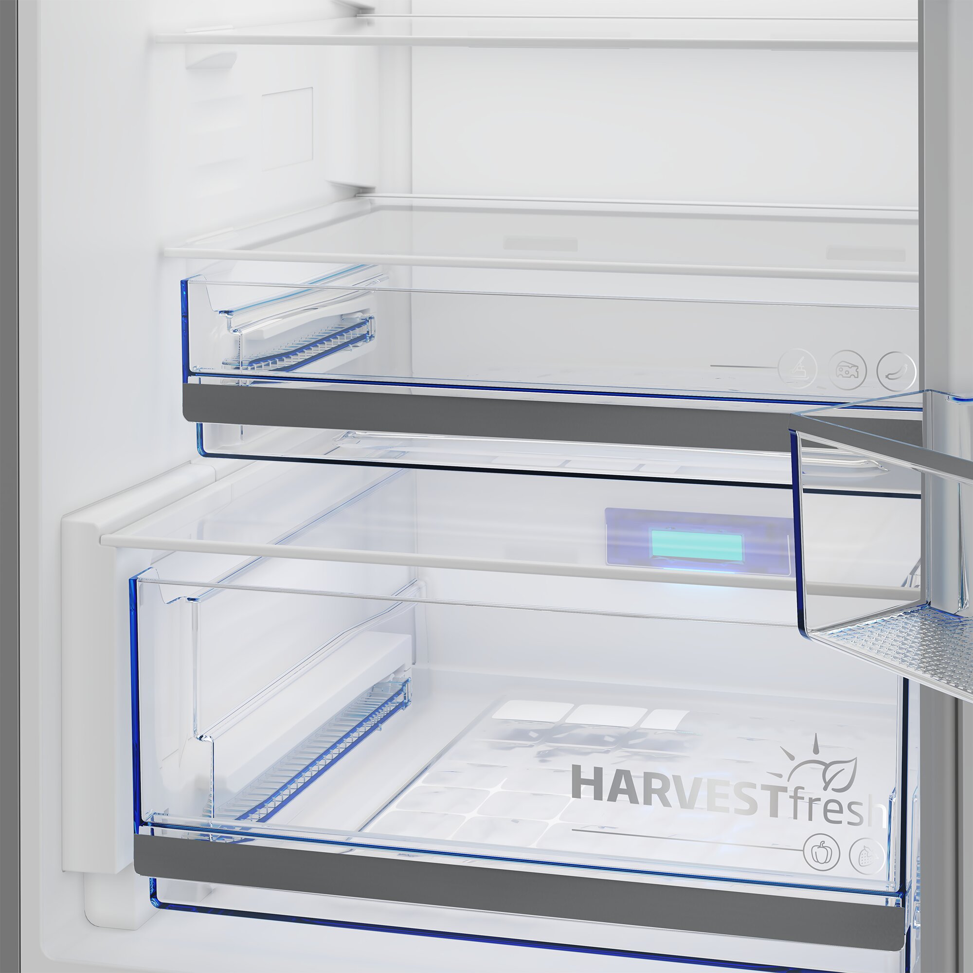 Frigorífico Combi Beko Neo Frost, Compresor ProSmart Inverter - B5RCNE416HXB Inox-8