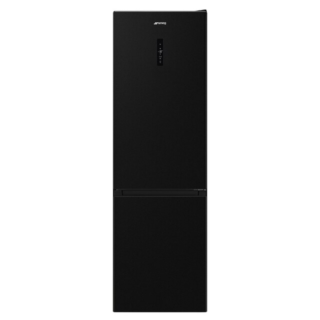 Imagen 0 de Frigorífico Combi Smeg Total No Frost, 331 litros, Black Inox, apertura a la derecha - RC20KDND