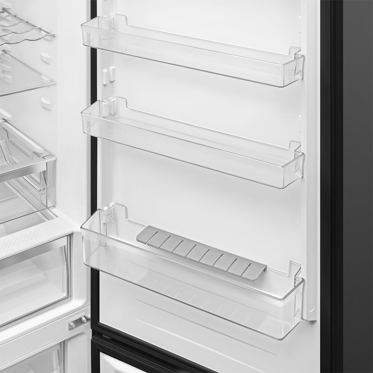 Frigorífico Combi Smeg Total No Frost, 331 litros, Black Inox, apertura a la derecha - RC20KDND Black Inox-6