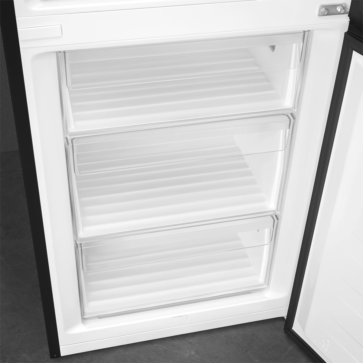 Frigorífico Combi Smeg Total No Frost, 331 litros, Black Inox, apertura a la derecha - RC20KDND Black Inox-7
