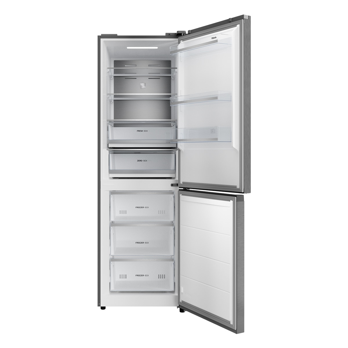 Frigorífico combi Teka 1,85 m, motor inverter Long Life No Frost-RBF 84680 Dark inox-3