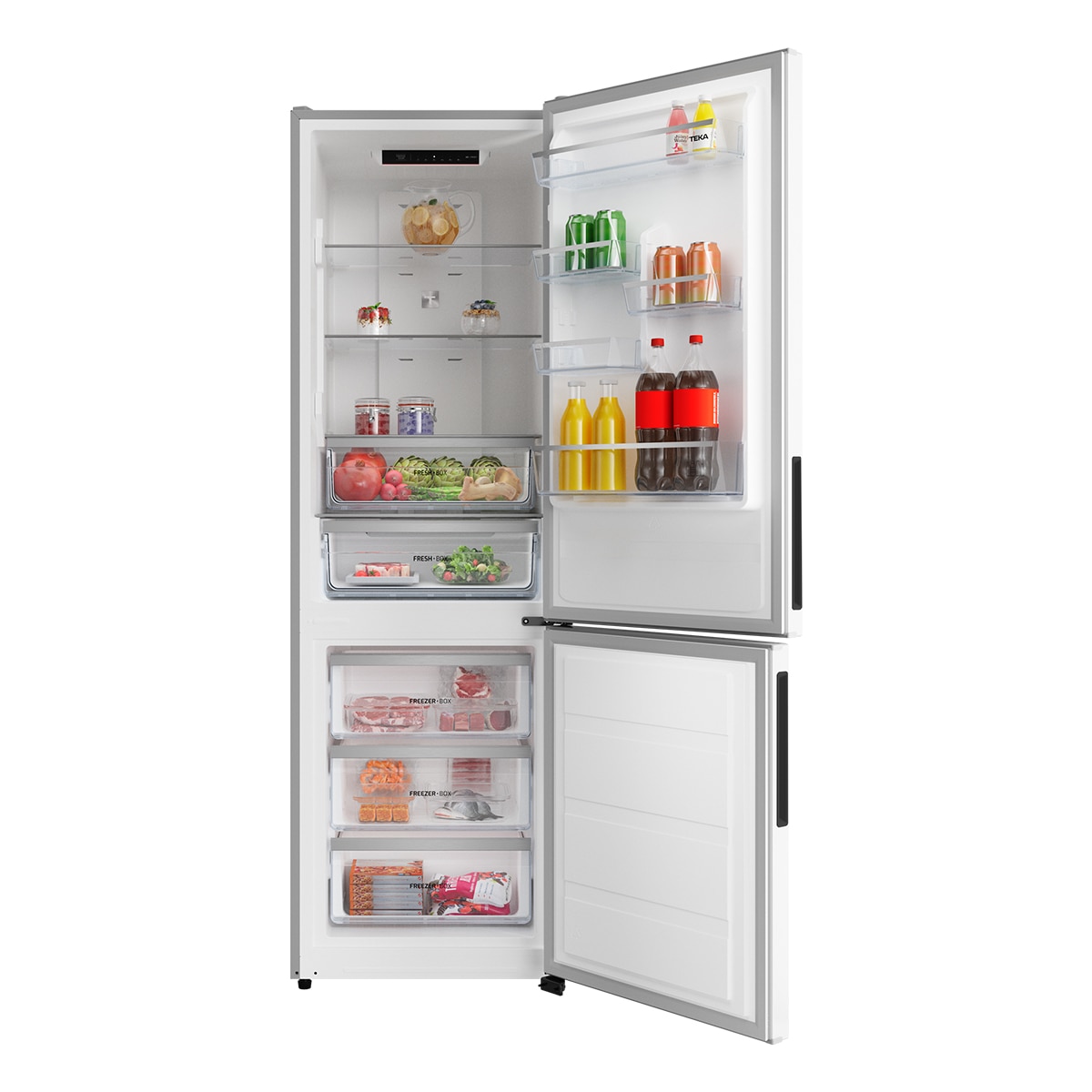 Frigorífico combi Teka 1,88 m, motor inverter Total No Frost, blanco -RBF 44630 Blanco-5