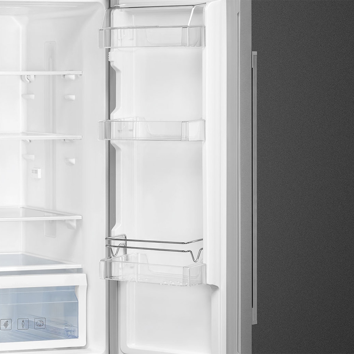 Frigorífico Americano Smeg, 4 puertas, No Frost, 539 litros, Look Inox - FQ55FXDE LookInox-8