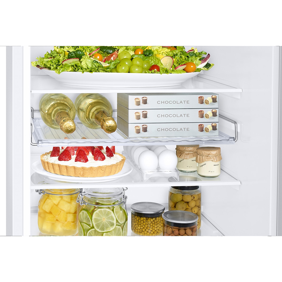 Frigorífico Combi Samsung con IA, SpaceMax- RB34C672EWW/EF Blanco-9