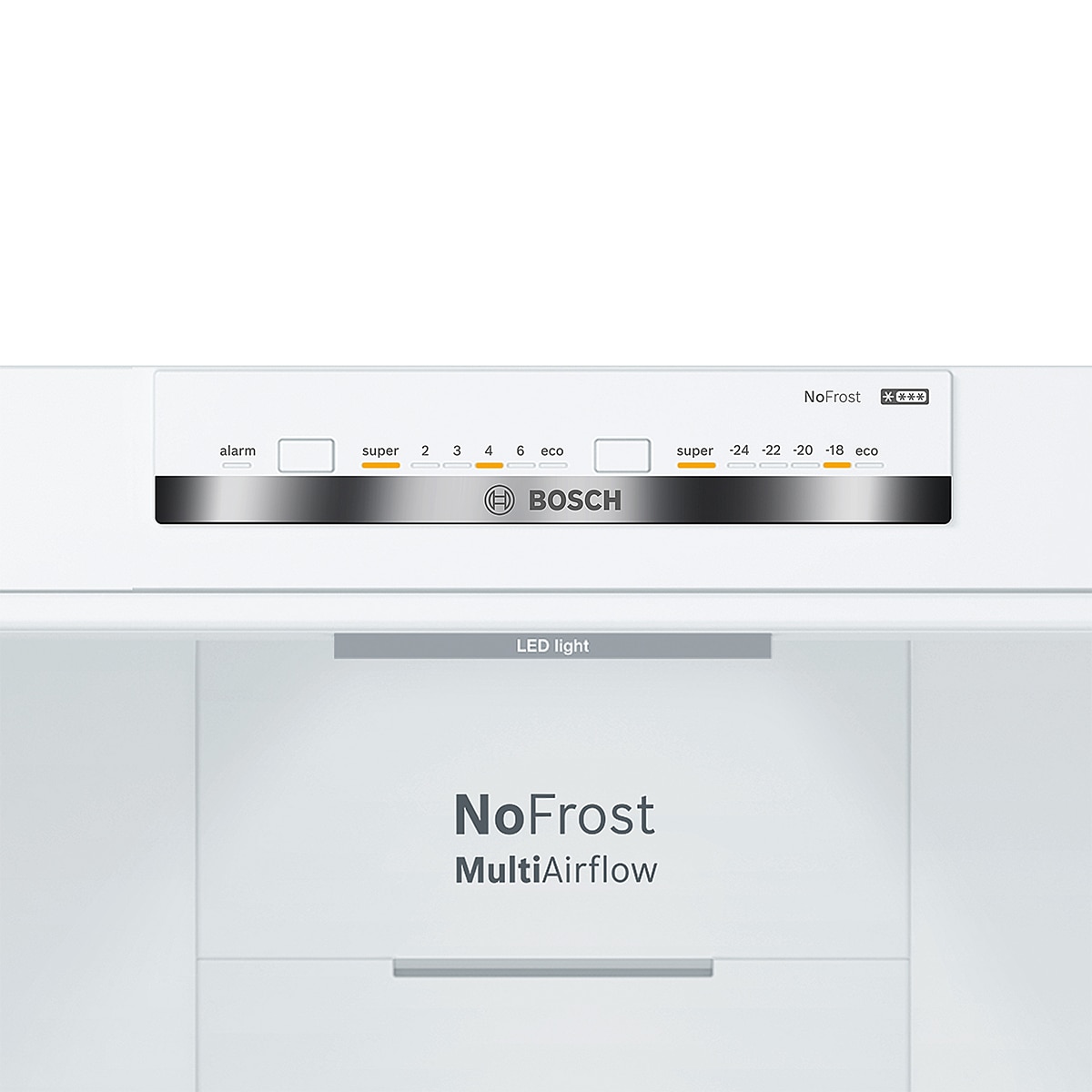 Frigorífico Combi Bosch, Serie 4, Total NoFrost - KGN362WED Blanco-3