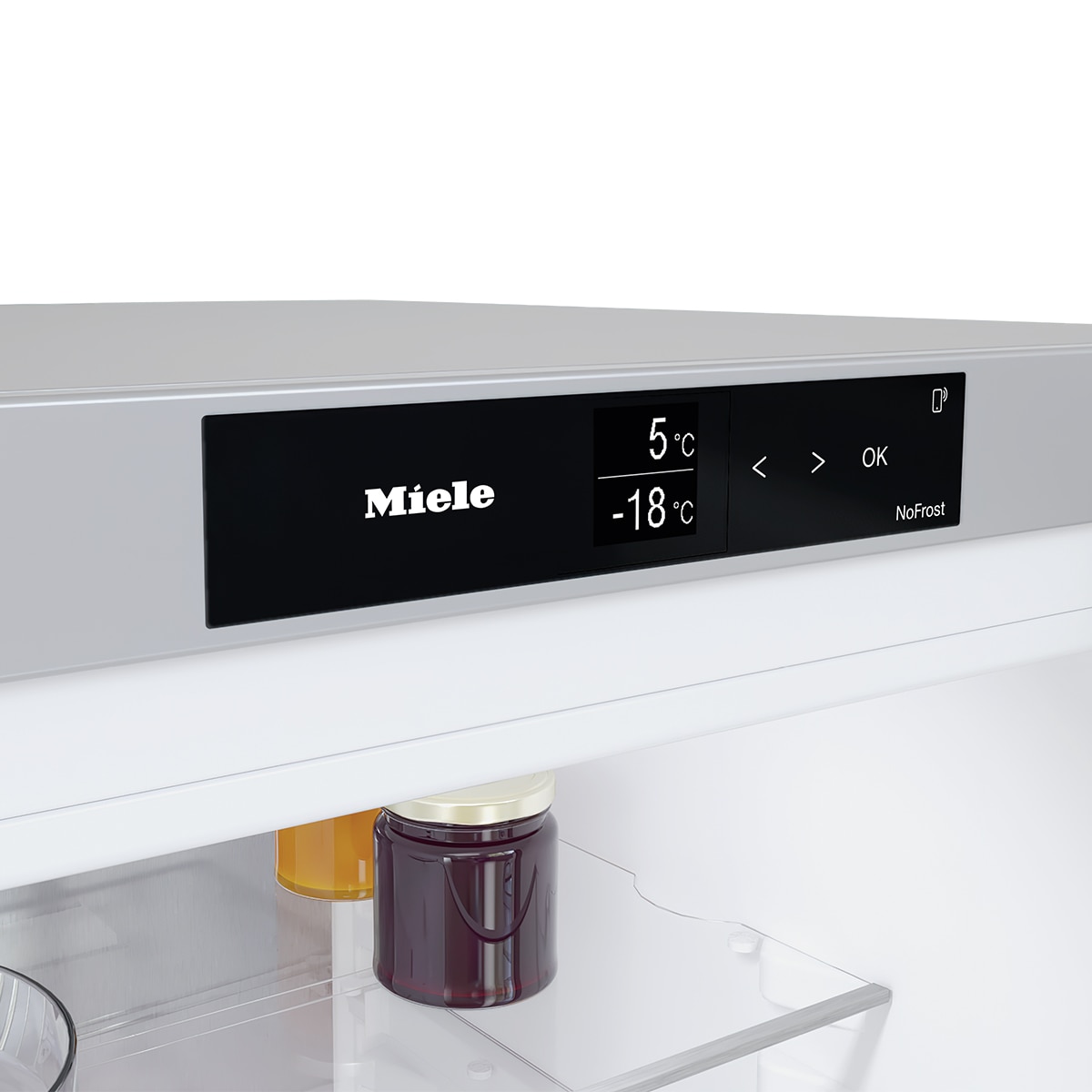 Frigorífico Combinado Miele DailyFresh KFN 4796 AD de 201,5 cm - Inox CleanSteel Aço inoxidável-4