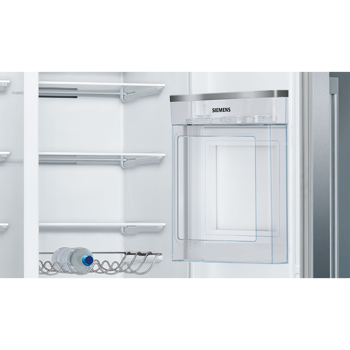 Frigorífico Americano Siemens, iQ500, Total noFrost, Dispensador de agua y hielo - KA93GAIDP Acero antihuellas-9
