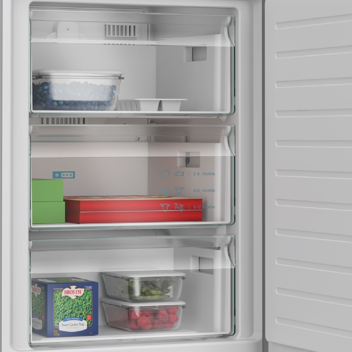 Frigorífico Combi Siemens, iQ300, Total noFrost  KG39NVIDG Acero antihuellas-8
