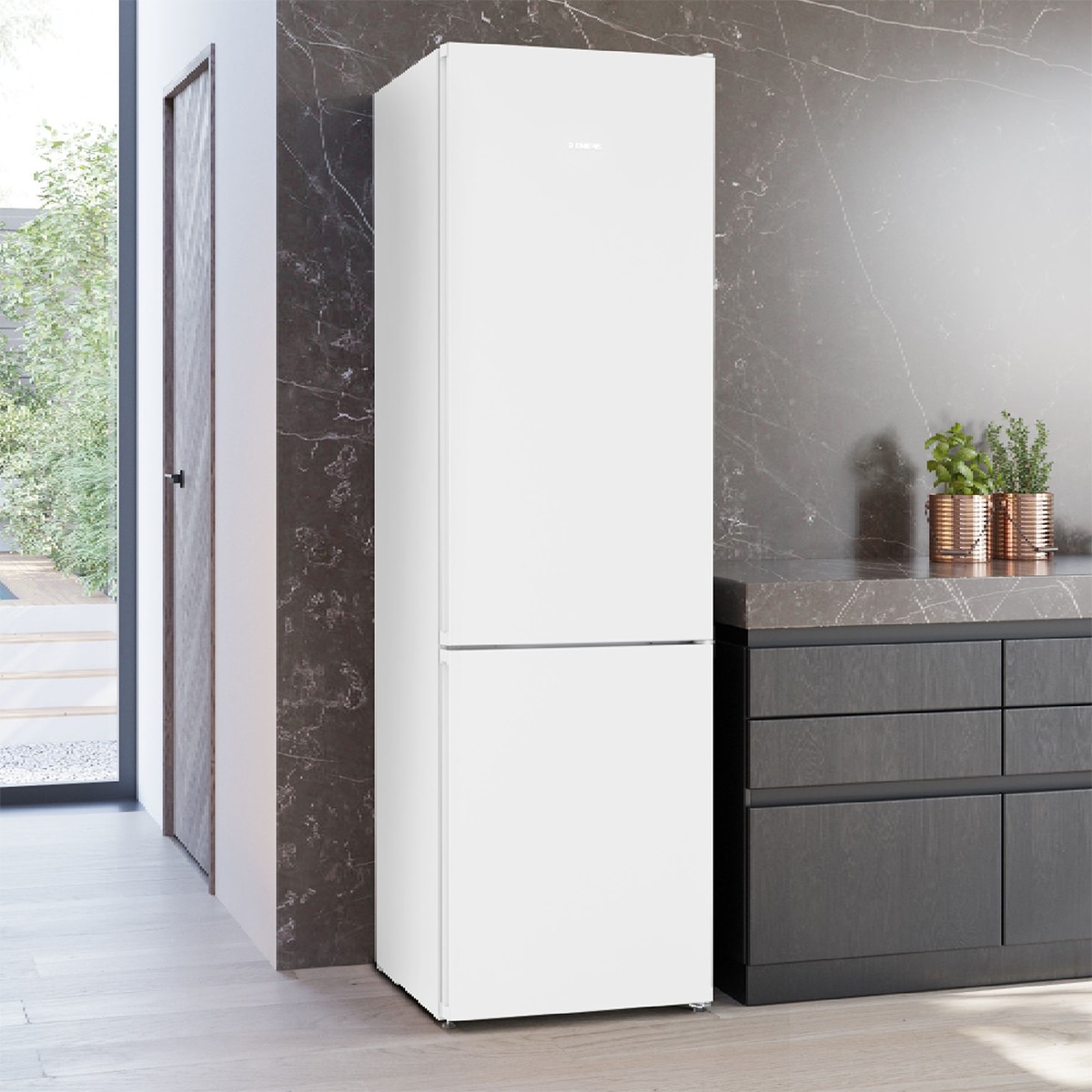 Frigorífico Combi Siemens, iQ300, Total noFrost - KG39NVWDG Blanco-3