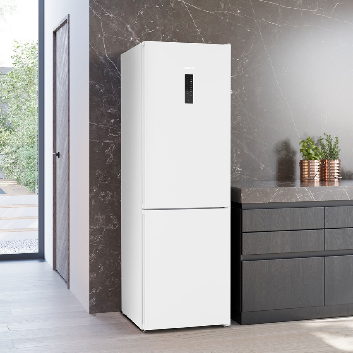 Frigorífico Combi Siemens, iQ300, Total noFrost, hyperFresh - KG36NXWDF Blanco-2
