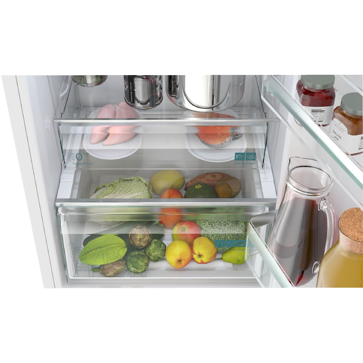 Frigorífico Combi Siemens, iQ300, Total noFrost, hyperFresh - KG36NXWDF Blanco-7
