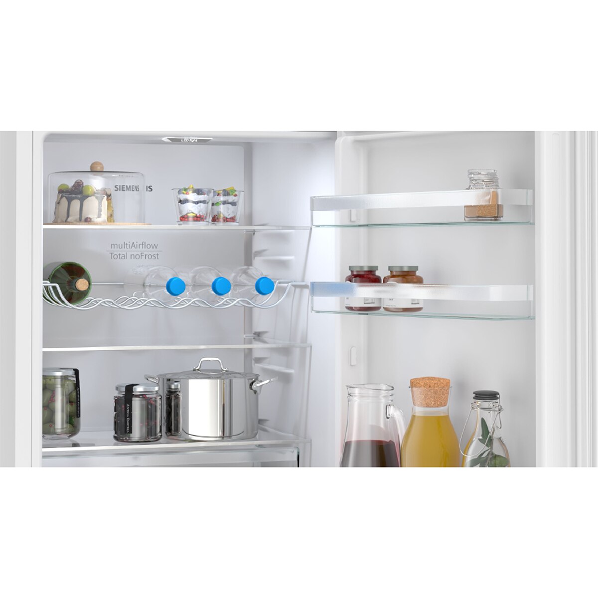Frigorífico Combi Siemens, iQ300, Total noFrost, hyperFresh - KG36NXWDF Blanco-8