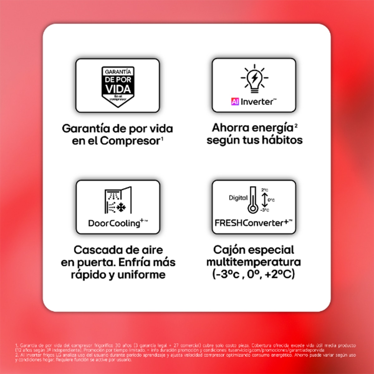 Frigorífico Combi LG, DoorCooling+, 1,86m, Serie 700 - GBBS716CPY Inox-3