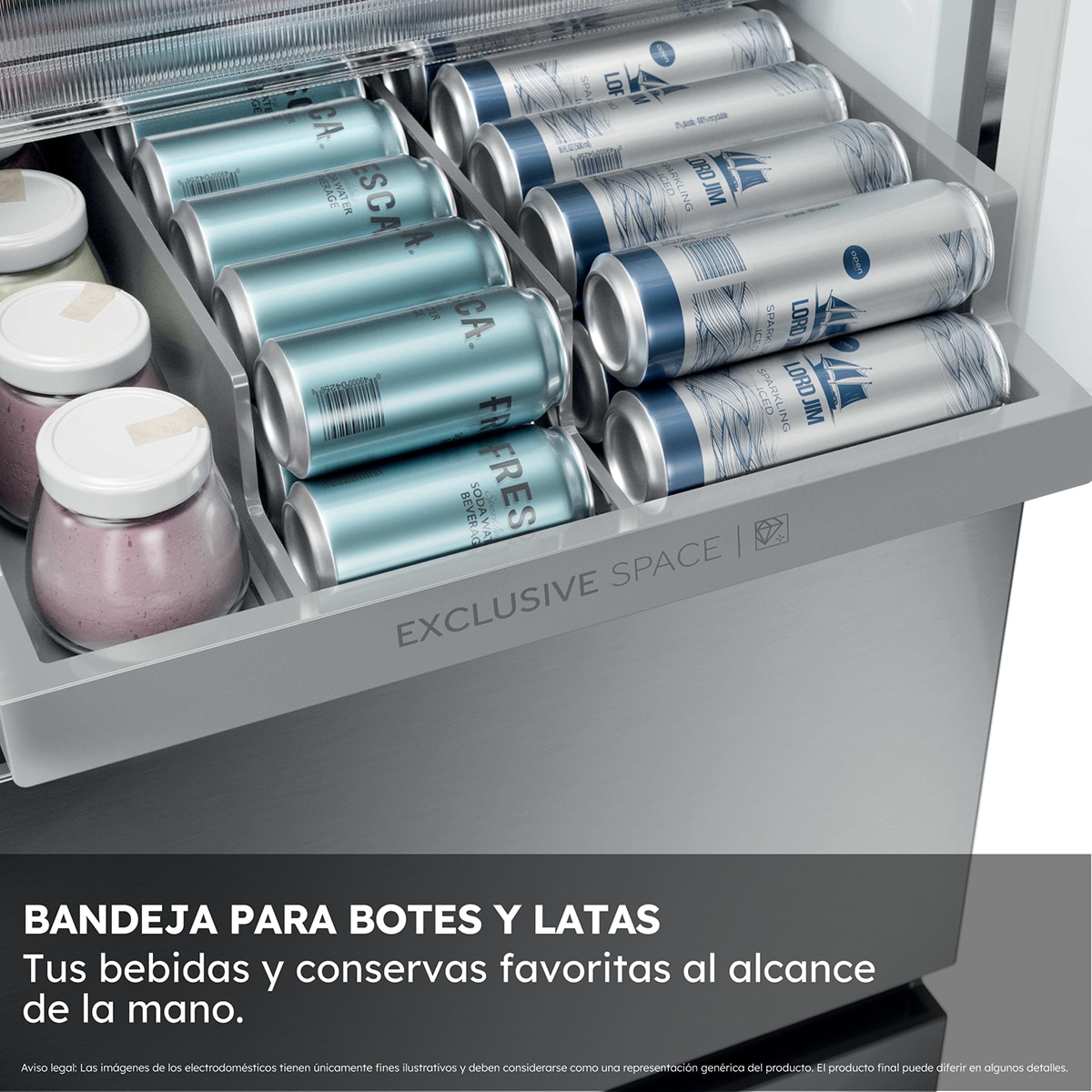 Frigorífico Combi Haier Total No Frost 3D 55 Series 3 - HTR3518ENMX Inox-12