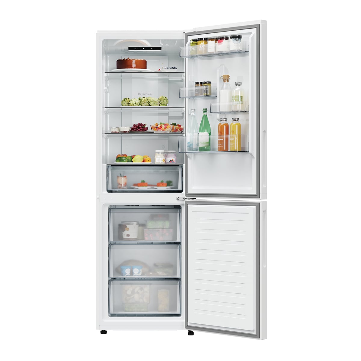 Frigorífico combi Candy Total No Frost Fresco 300 - CNCQ2T618AW Blanco-4