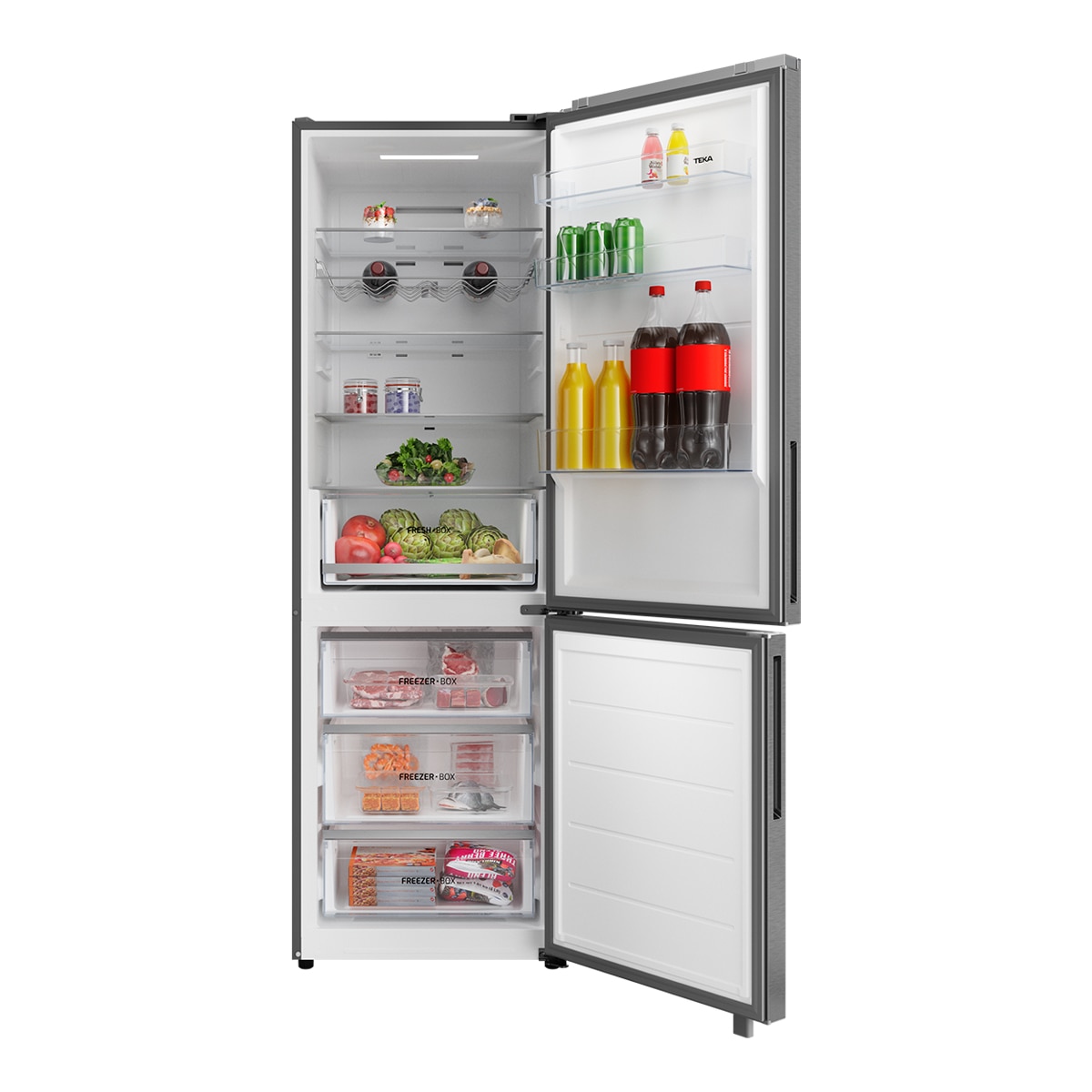 Frigorífico Combi Teka Total No Frost - RBF 64650 SS 10