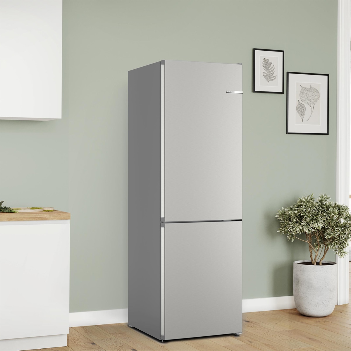 Frigorífico combi Bosch Total NoFrost - KGN362ICF Acero antihuellas-2
