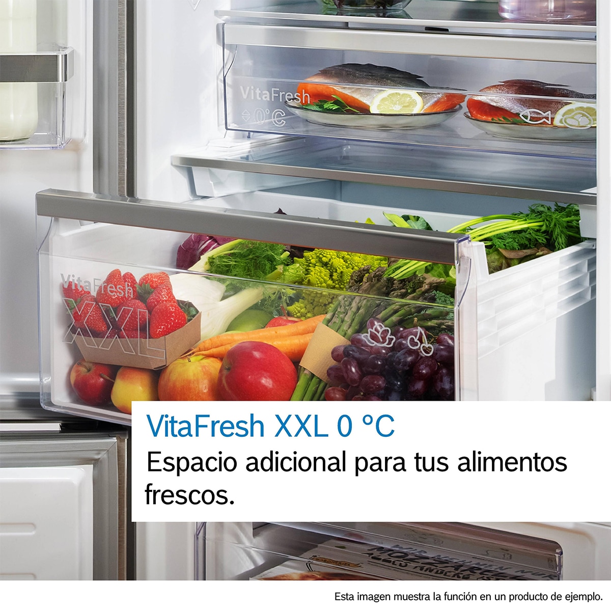 Frigorífico combi Bosch Total NoFrost - KGN362ICF Acero antihuellas-12