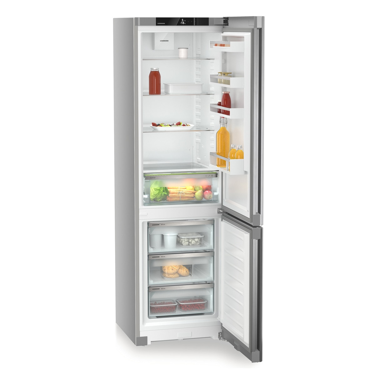 Frigorifíco combi Liebherr No Frost, Blu Performance - KGNSF 57VA03 Inox-4