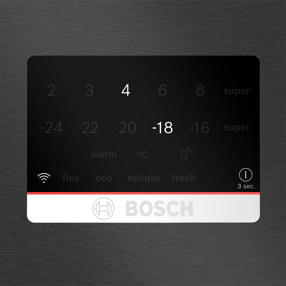 Frigorífico combi Bosch Total NoFrost - KGP86AXB0N Acero negro antihuellas-2