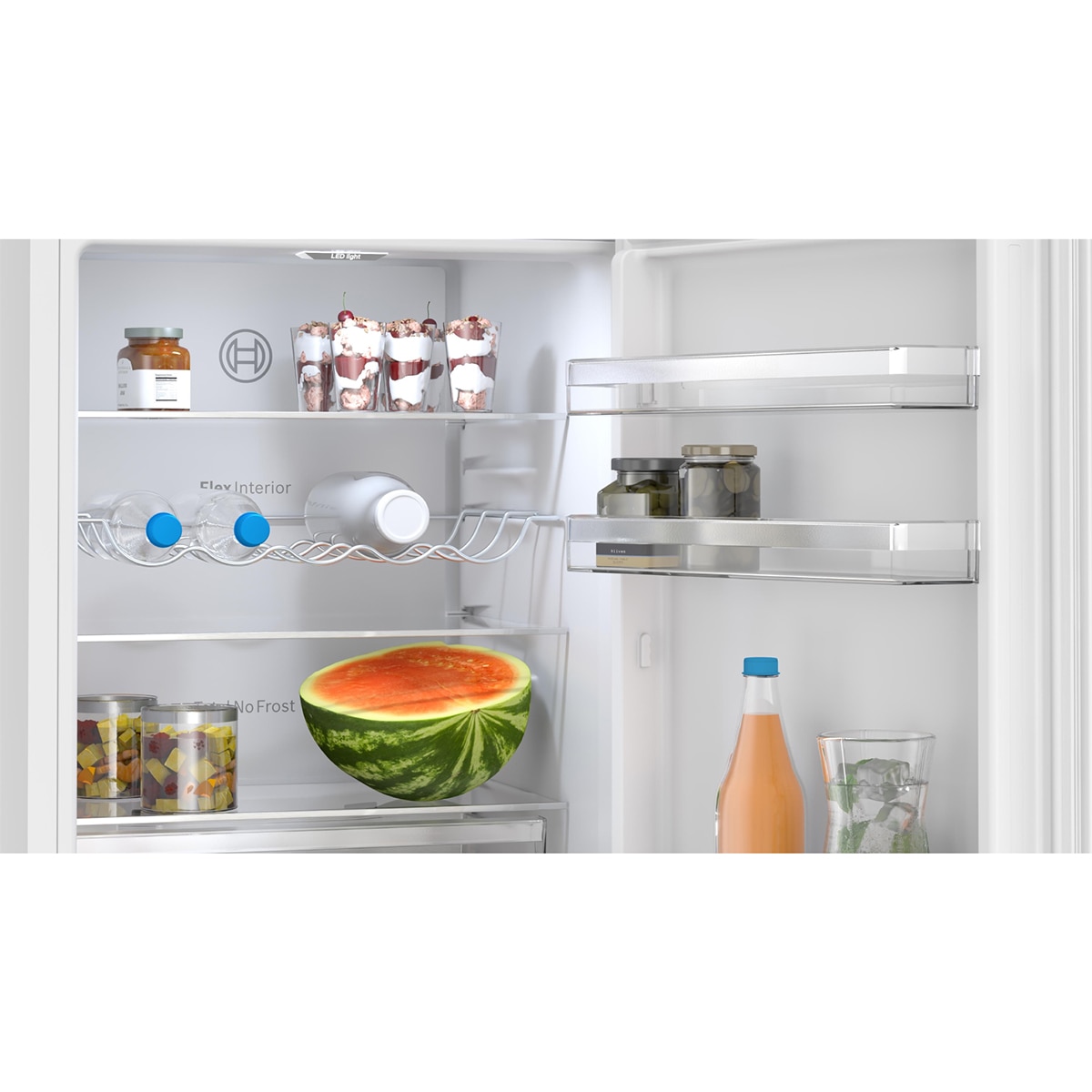 Frigorífico combi Bosch Total NoFrost - KGN362WCF Blanco-5