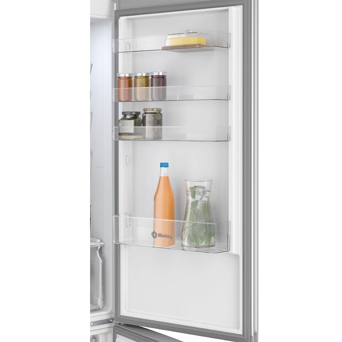 Frigorífico combi Balay Total NoFrost - 3KFD753XI Acero antihuellas-3