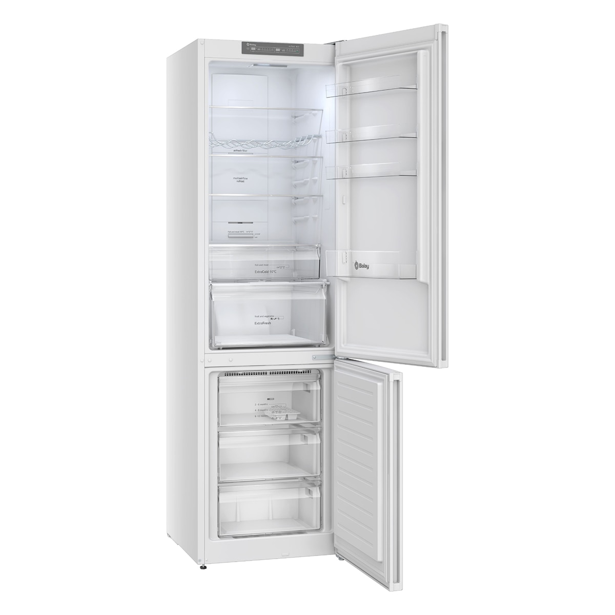 Frigorífico combi Balay Total NoFrost - 3KFD753WI Blanco-2