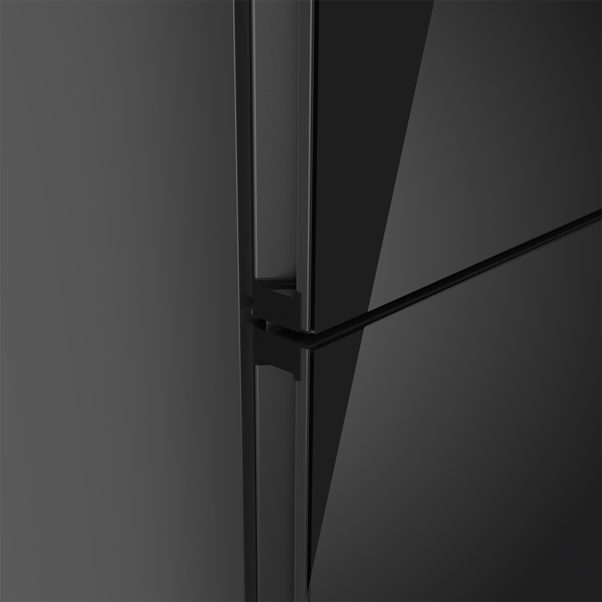 Frigorífico combi Balay Serie Cristal Total NoFrost - 3KFD655NI Cristal negro-3