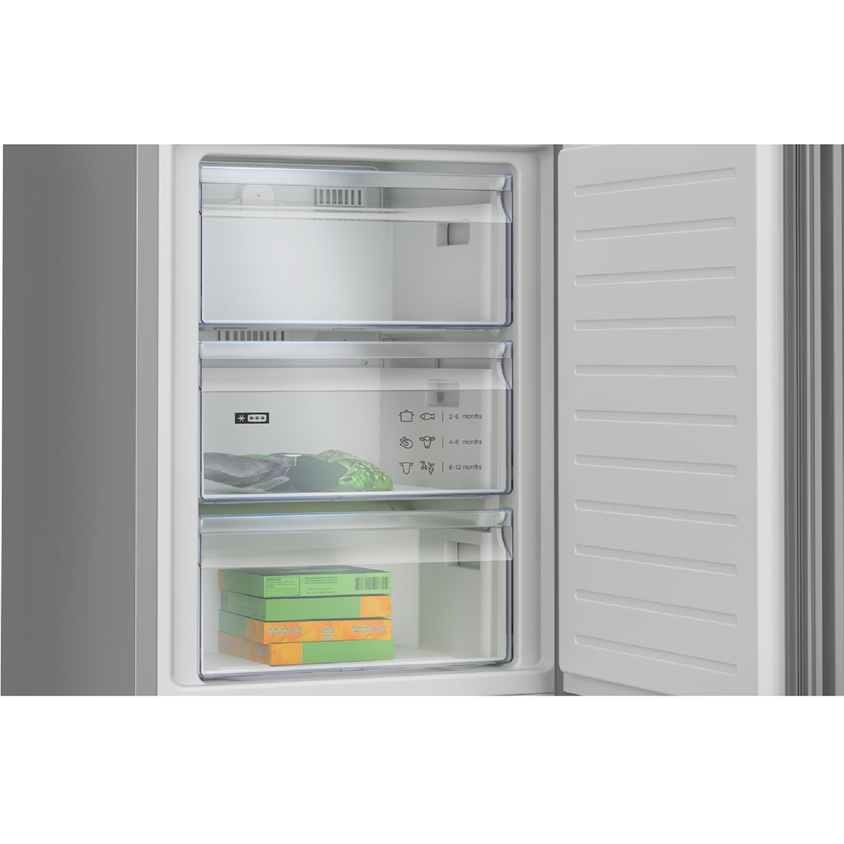Frigorífico combi Balay Serie Cristal Total NoFrost - 3KFD655BI Cristal blanco-6