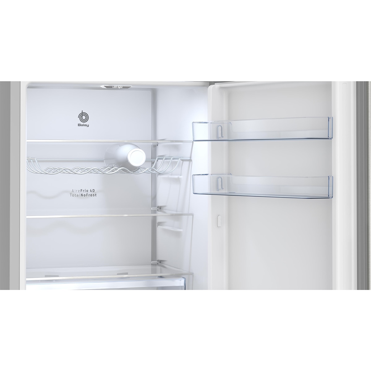 Frigorífico combi Balay Total NoFrost - 3KFC653XI Acero antihuellas-4