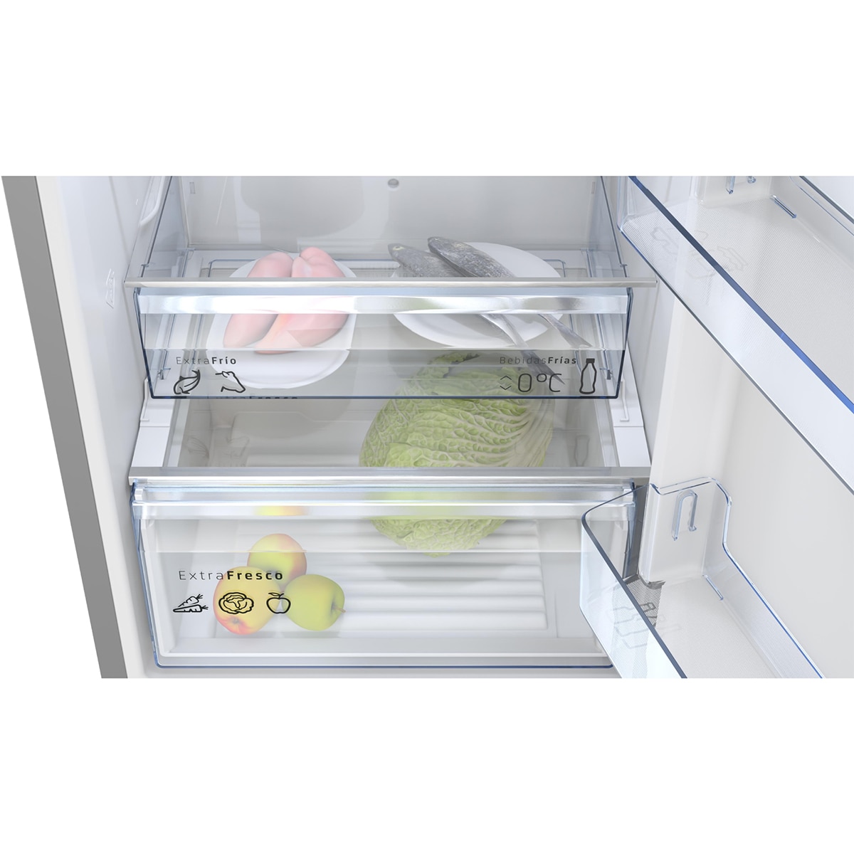 Frigorífico combi Balay Total NoFrost - 3KFC653XI Acero antihuellas-5