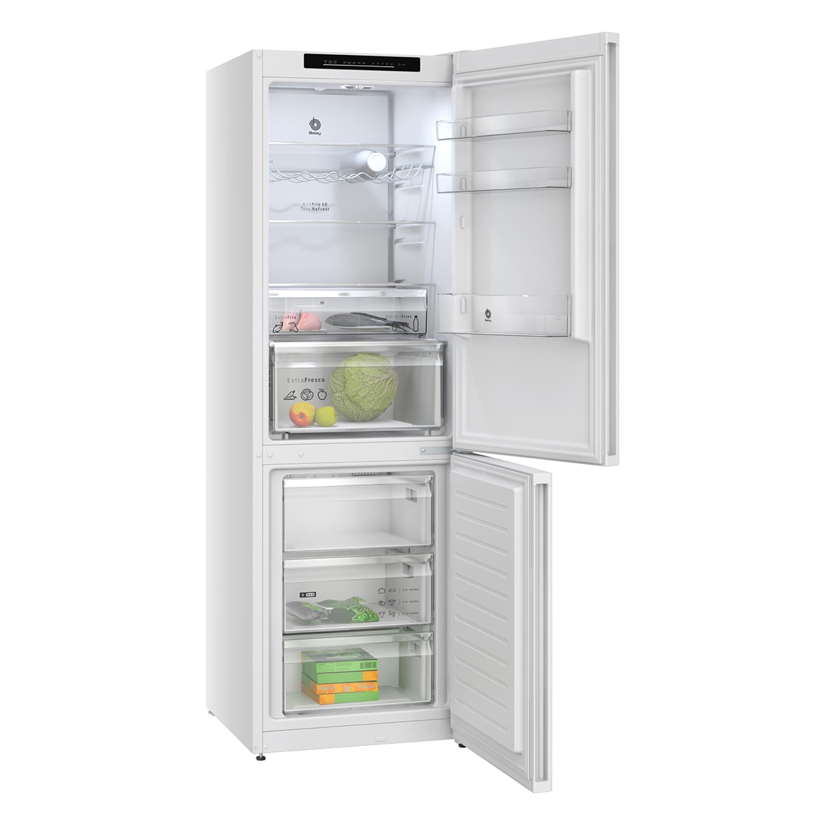 Frigorífico combi Balay Total NoFrost - 3KFC653WI Blanco-2
