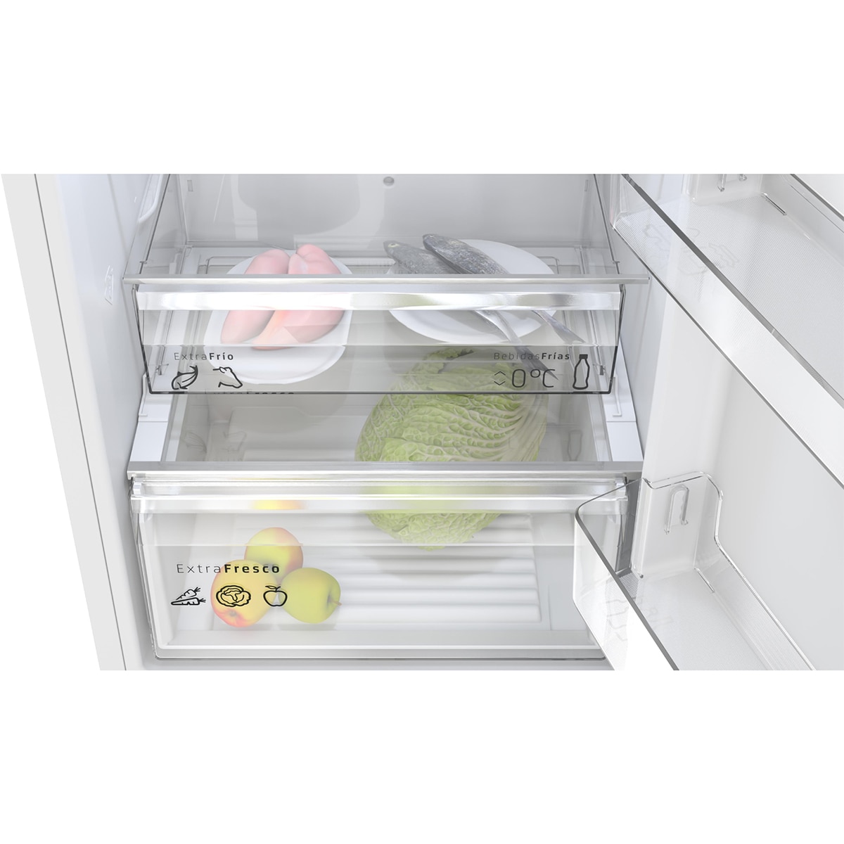 Frigorífico combi Balay Total NoFrost - 3KFC653WI Blanco-5