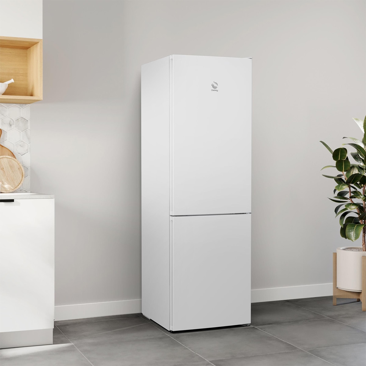Frigorífico combi Balay Total NoFrost - 3KFE553WI Blanco-3