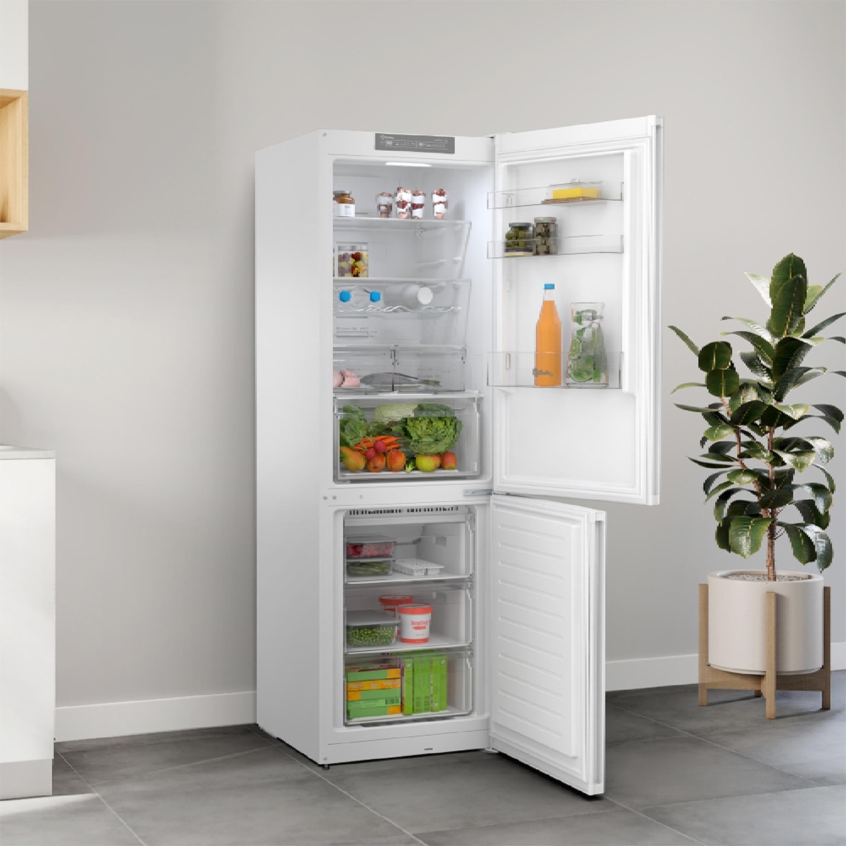 Frigorífico combi Balay Total NoFrost - 3KFE553WI Blanco-4